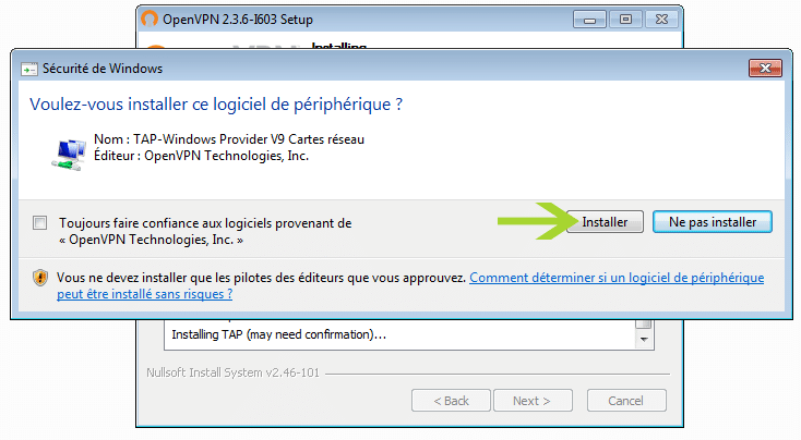 Openvpn windows 7 что это