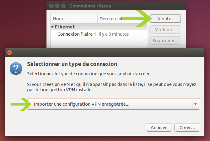 Логи vpn подключения ubuntu