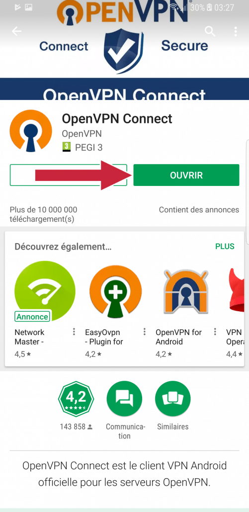 per app vpn openvpn android